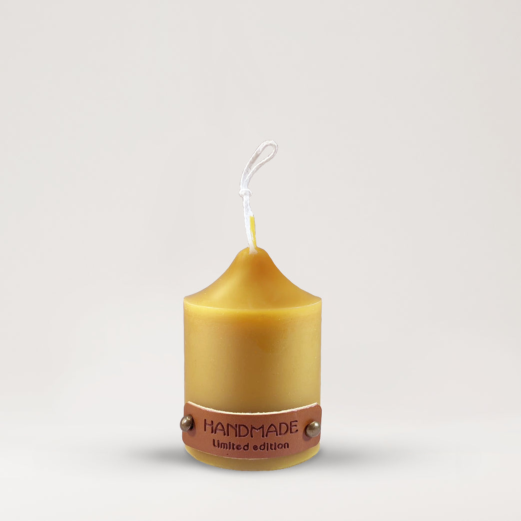 Natural Beeswax Small Crayon Candle