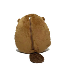 Load image into Gallery viewer, Stuffed Beaver Travel Pillow