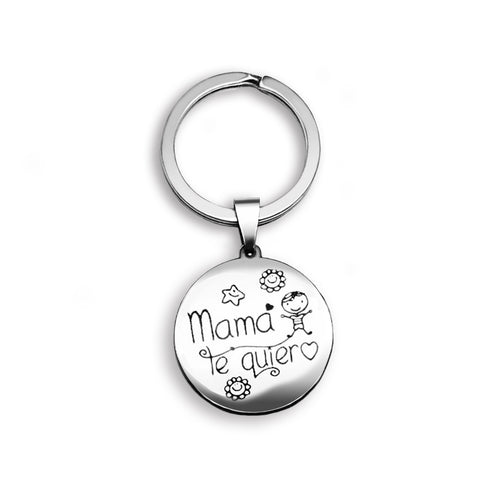 For Mom Stainless Steel Key Chain - KM009