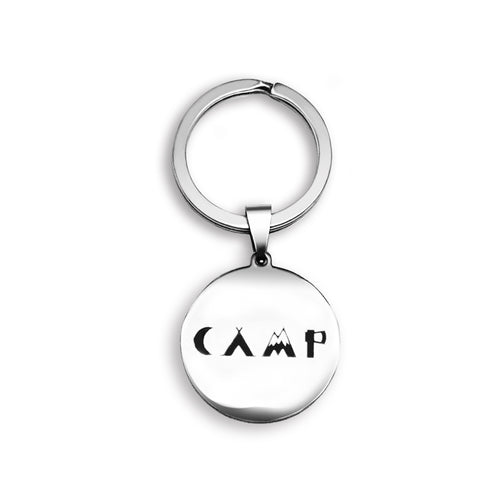 Camp Stainless Steel Key Chain - KC004