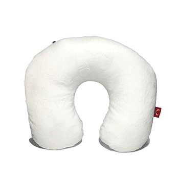 Stuffed Polar Bear Travel Pillow